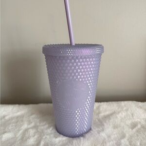 Starbucks iridescent purple Textured Tumbler